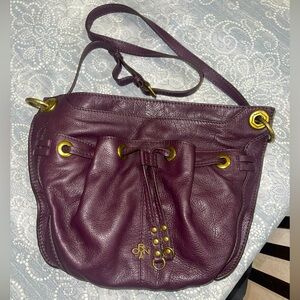orYANY Purple Leather Crossbody Handbag Purse